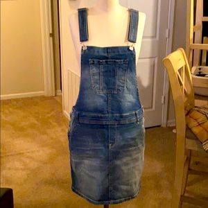(New) Indigo Denim Overall dress